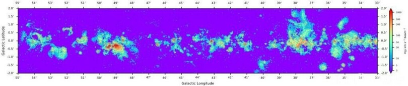 「中国天眼」 銀河系の星間空間の高精細画像を取得