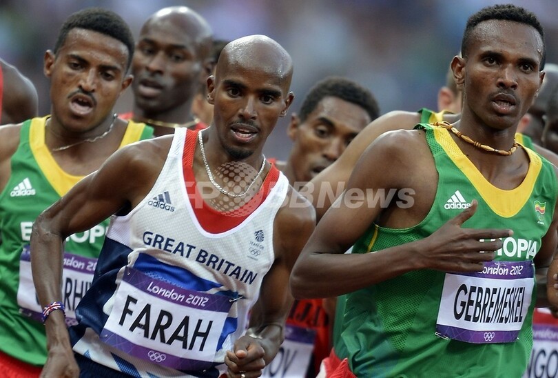 ファラーが男子5000メートル制し長距離2冠