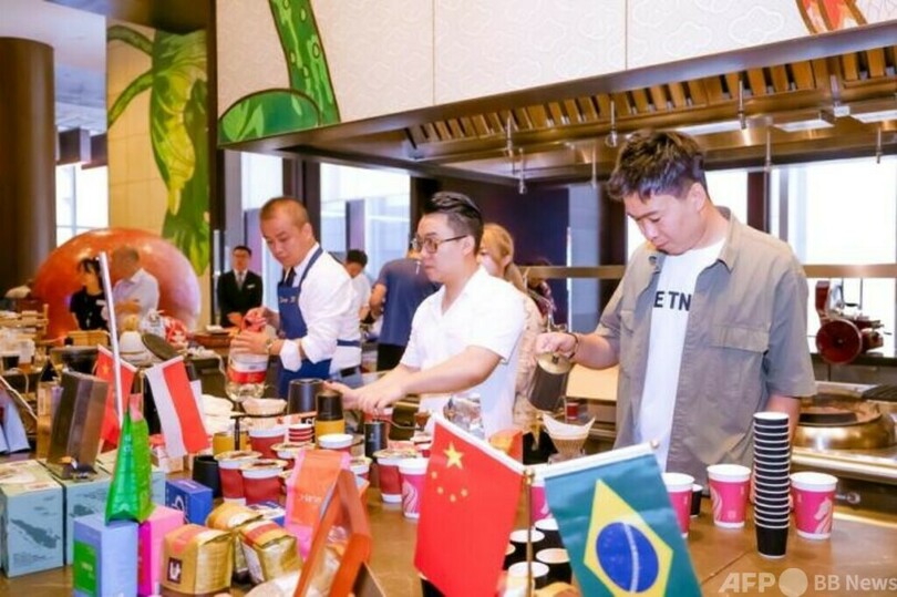 「コーヒー大国」中国、産業規模は4兆円 上海のカフェ店数は世界一　