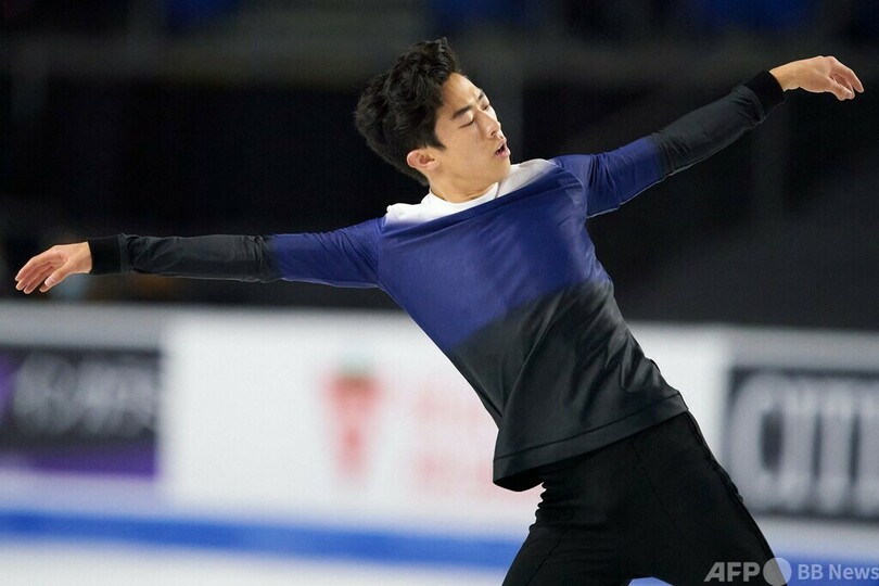 王者チェンが圧勝、2位に約50点の大差 スケート・カナダ