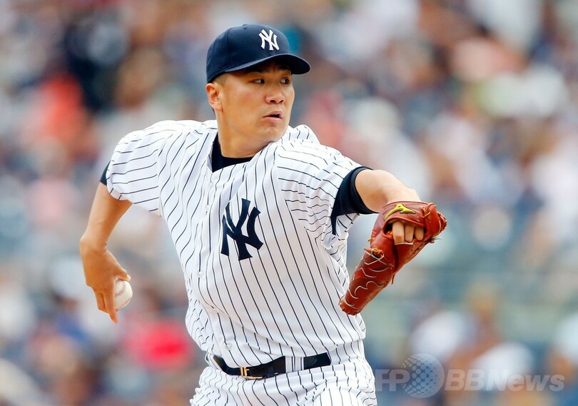 田中が今季2敗目、試合前のOB戦には松井氏が登場