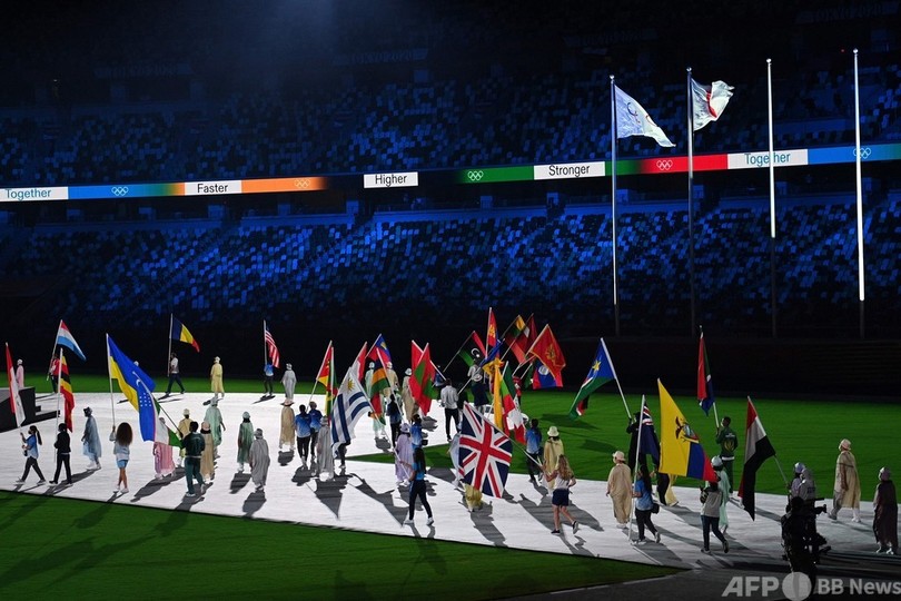 東京五輪の閉会式始まる、17日間の大会に幕