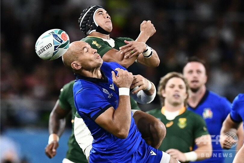 コルビが2トライの活躍！南アフリカが数的不利のイタリアを一蹴 ラグビーW杯