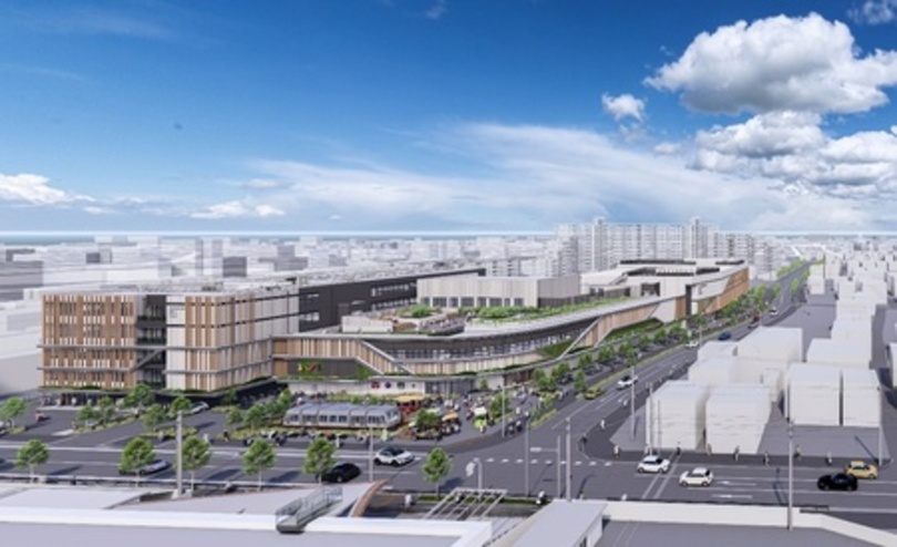 桜木駐車場用地活用事業「(仮称)桜木PPJ」着工