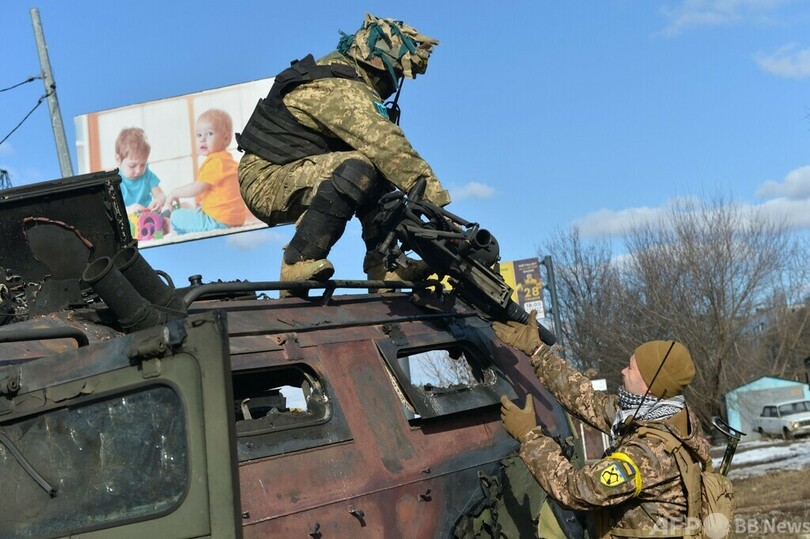 ウクライナ第2の都市、ロシア軍撃退 州知事