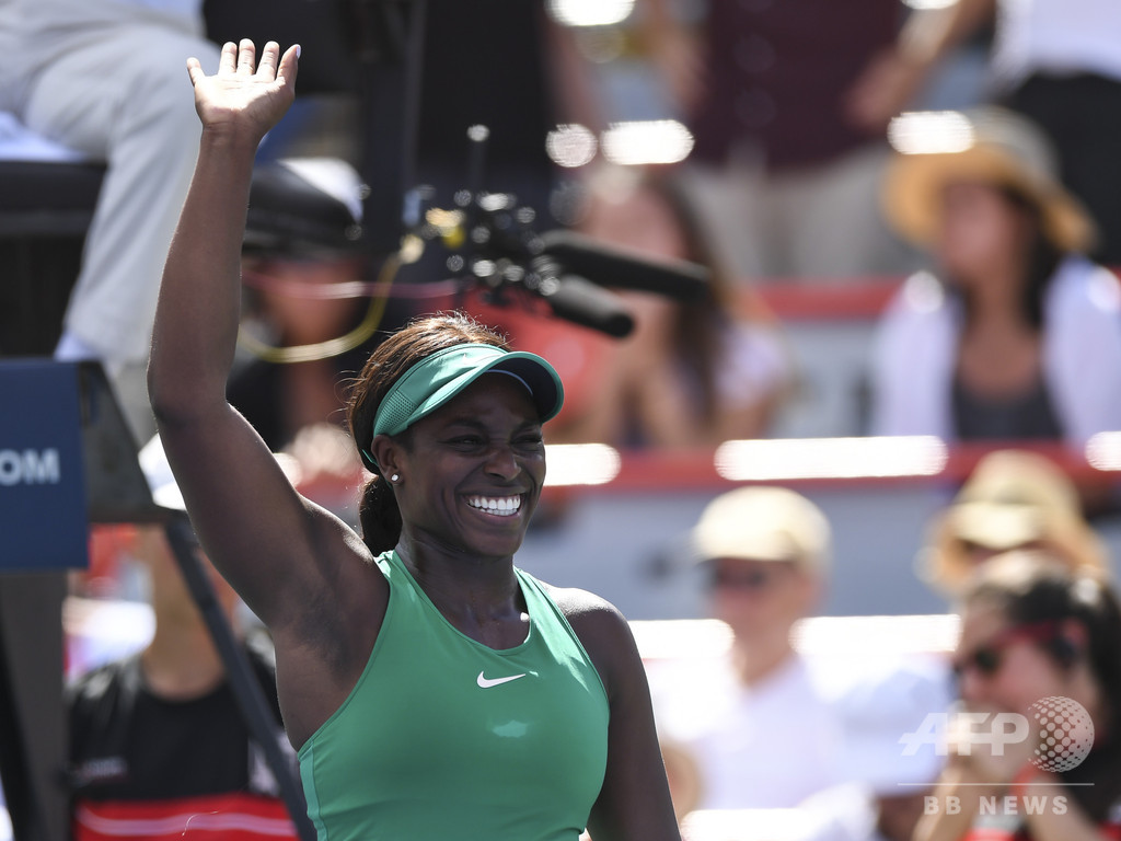 スティーブンズとハレプがロジャーズ杯決勝へ、全仏ファイナルの再戦 スティーブンズとハレプがロジャーズ杯決勝へ、全仏ファイナルの再戦