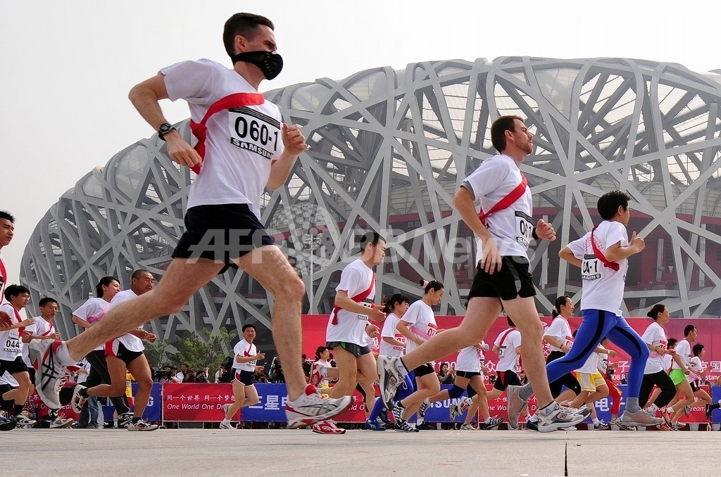 北京五輪の大気汚染問題、米国選手陣は楽観ムード 北京五輪の大気汚染問題、米国選手陣は楽観ムード