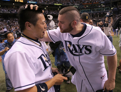 レイズ 球団史上初のリーグ優勝 写真30枚 国際ニュース：AFPBB News