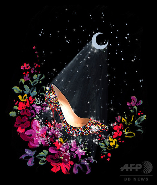 「クリスチャン ルブタン」月光にクリスタル輝く魅惑のコレクション登場