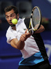 男子テニス、バルセロナ・オープン（Barcelona Open Banc Sabadell 2013）は26日、シングルス3回戦が行われ、大会第13シードのベノワ・ペール（Benoit Paire、フランス）は6-7、2-6で第2シードのラファエル・ナダル（Rafael Nadal、スペイン）に敗れた。

リターンを打つベノワ・ペール（2013年4月26日撮影）。(c)AFP/JOSEP LAGO