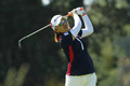 女子ゴルフ米国ツアー、ショップライト・クラシック（ShopRite LPGA Classic 2013）初日。12番ホールでセカンドショットを打つ宮里美香（Mika Miyazato、2013年5月31日撮影）。(c)AFP/Getty Images/Hunter Martin