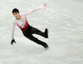 12-13フィギュアスケートGPシリーズ第6戦NHK杯（NHK Trophy 2012）は24日、宮城県利府町のセキスイハイムスーパーアリーナで男子シングル・フリースケーティング（FS）が行われ、羽生結弦（Yuzuru Hanyu）が165.71点を記録し、合計261.03点で優勝を果たした。

演技に臨む羽生結弦（2012年11月24日撮影）。(c)AFP/Toru YAMANAKA