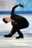 ソチ冬季五輪、フィギュアスケート男子シングル・ショートプログラム（SP）。演技に臨むデニス・テン（Denis Ten、2014年2月13日撮影）。(c)AFP/JUNG YEON-JE