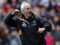 10-11イングランド・プレミアリーグ、ブラックバーン・ローバーズ（Blackburn Rovers）対ウォルバーハンプトン・ワンダラーズ（Wolverhampton Wanderers）。スティーヴン・ハント（Stephen Hunt）の得点に喜ぶウォルバーハンプトン・ワンダラーズのミック・マッカーシー監督（Mick McCarthy、2011年5月22日撮影）。(c)AFP/ADRIAN DENNIS