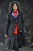 東京・国立代々木競技場で開催されたヨウジヤマモト（Yohji Yamamoto）メンズコレクション「YOHJI YAMAMOTO THE MAN 4.1 2010 TOKYO」（2010年4月1日撮影）。(c)AFP/Yoshikazu TSUNO