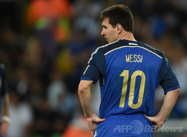 メッシ、MVP受賞も「W杯で優勝したかった」 写真1枚 国際