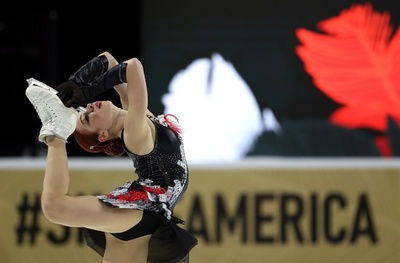 トゥルソワが負傷押して優勝、坂本は4位 スケート・アメリカ