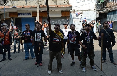 タイ反政府デモに爆発物、28人負傷