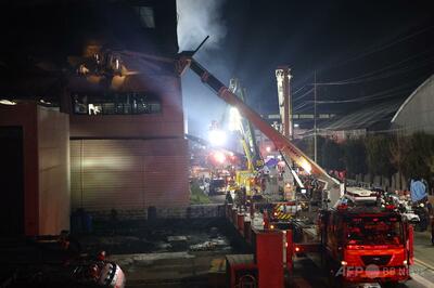 韓国・大田の自動車部品工場火災、死者14人に