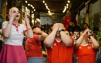 サッカーW杯のロシア敗退、シリア反体制派がネット上で大喜び