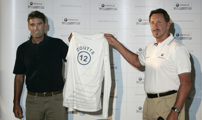 ラッセル・クーツ BMWオラクル・レーシングのスキッパーに