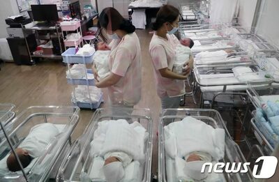 韓国・出生児数、2カ月連続で増加…結婚も増加