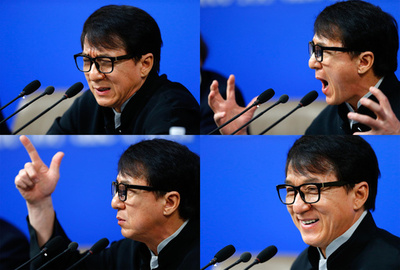 ジャッキー・チェン、中国の政協で映画人生とオスカーを語る