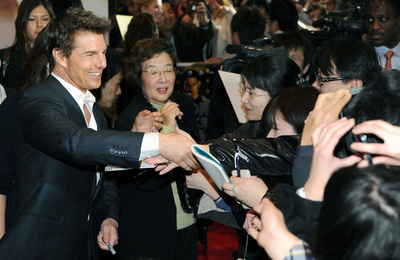 トム・クルーズ、主演作のジャパンプレミアに登場