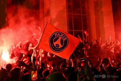 PSGの欧州CL初制覇にパリが熱狂、逮捕者も