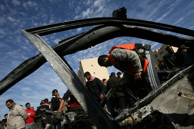 イスラエル政府、ガザ地区を封鎖