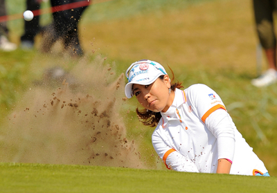 マソンが首位キープ 美香は9位に後退、全英女子オープン