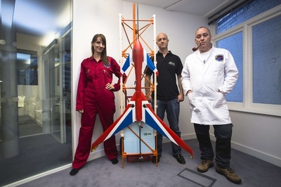 3Dプリンター製ロケット、空へ 世界初の試み ロンドン