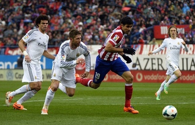 マドリードダービーは痛み分けのドロー