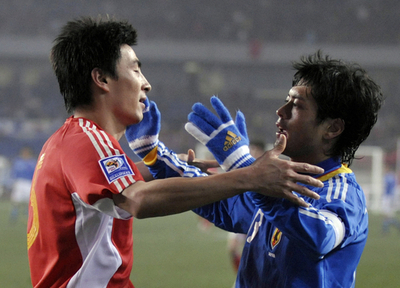 東アジアサッカー選手権2008 日本 中国に勝利