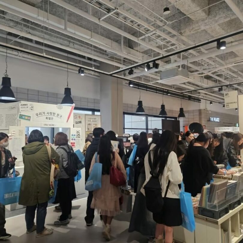 4月2日、ソウル・COEX本館2階「ザ・プラッツホール」で開催された「Inventario 2025文具フェア」(c)MONEYTODAY