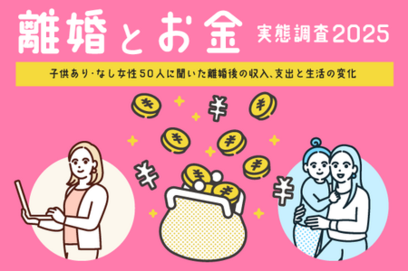 2年以内に離婚経験を持つ女性50名対象、離婚後の経済状況の変化に関する実態調査<離婚弁護士相談広場>