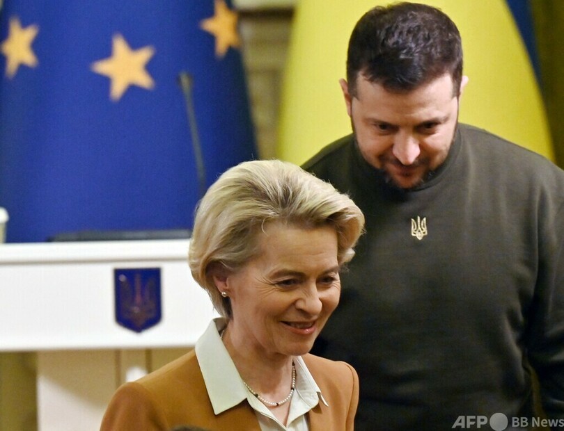 ウクライナ大統領、EU加盟交渉「年内」開始を