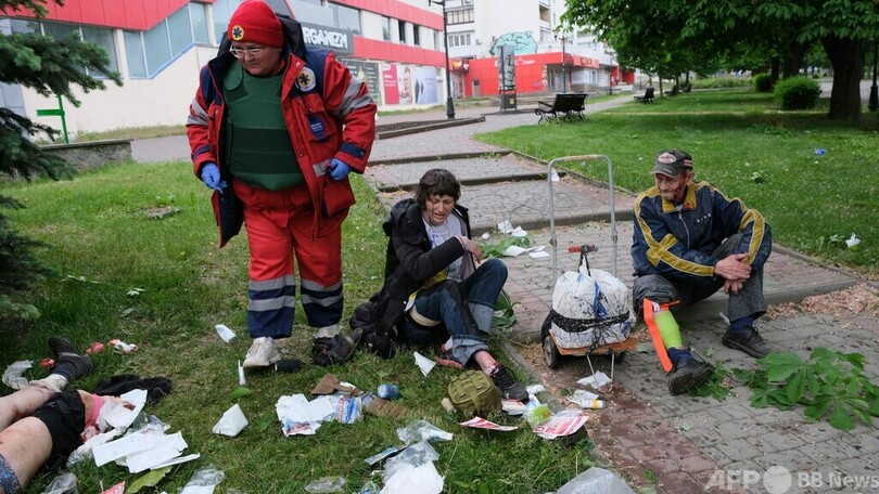 ロシア軍、ウクライナ東部の要衝都市に迫る