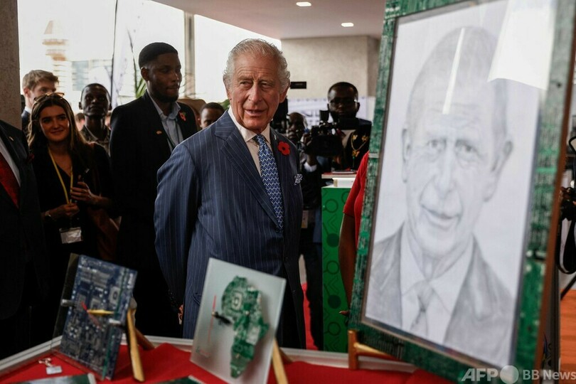 チャールズ英国王、植民地時代の弾圧に「深い遺憾」表明 ケニア訪問で