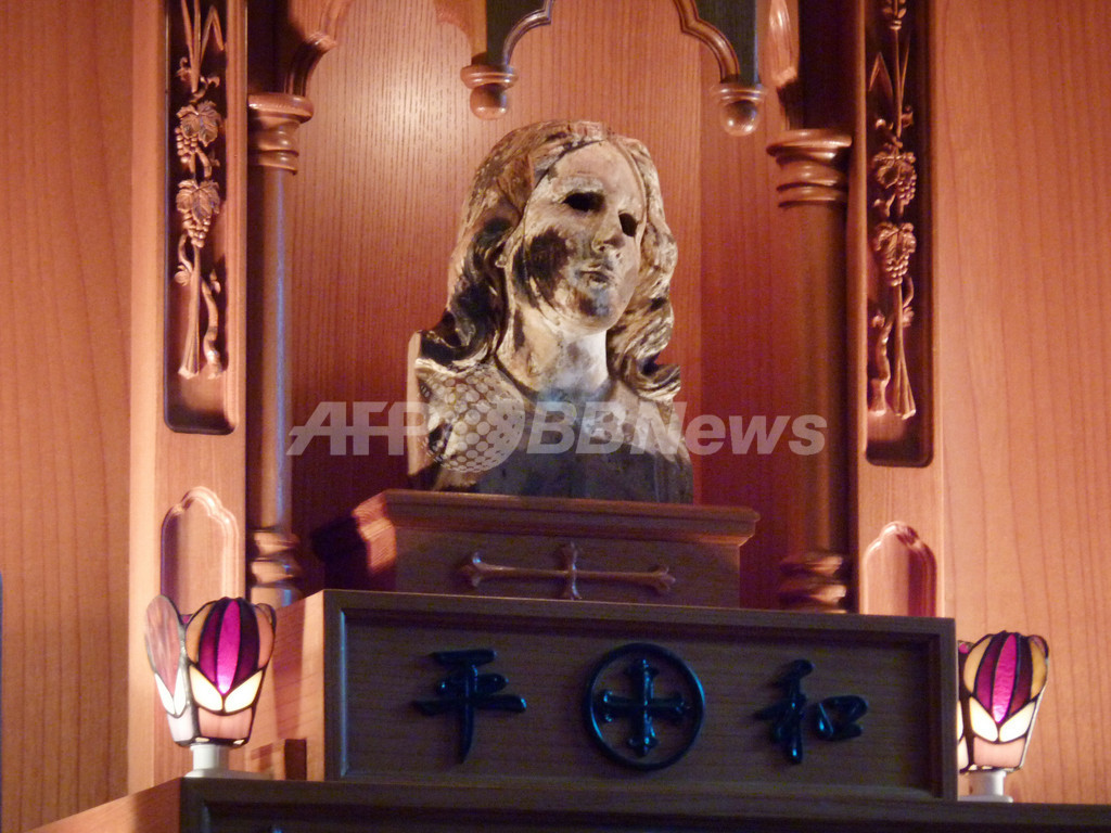 長崎の 被爆マリア像 が平和の象徴に 世界各地を巡礼 写真2枚 国際ニュース Afpbb News