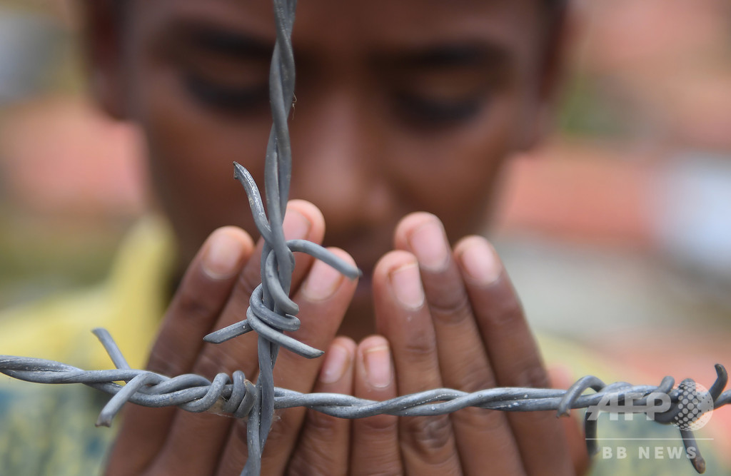 ミャンマー、ロヒンギャ「大量虐殺」に関する国連調査報告を否定 ミャンマー、ロヒンギャ「大量虐殺」に関する国連調査報告を否定