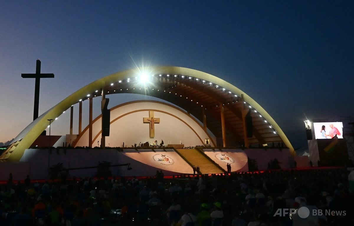 教皇ミサに100万人超 「青年の祝祭」最終日 写真6枚 国際ニュース