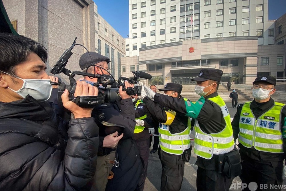 米とEU、武漢の市民記者の釈放求める