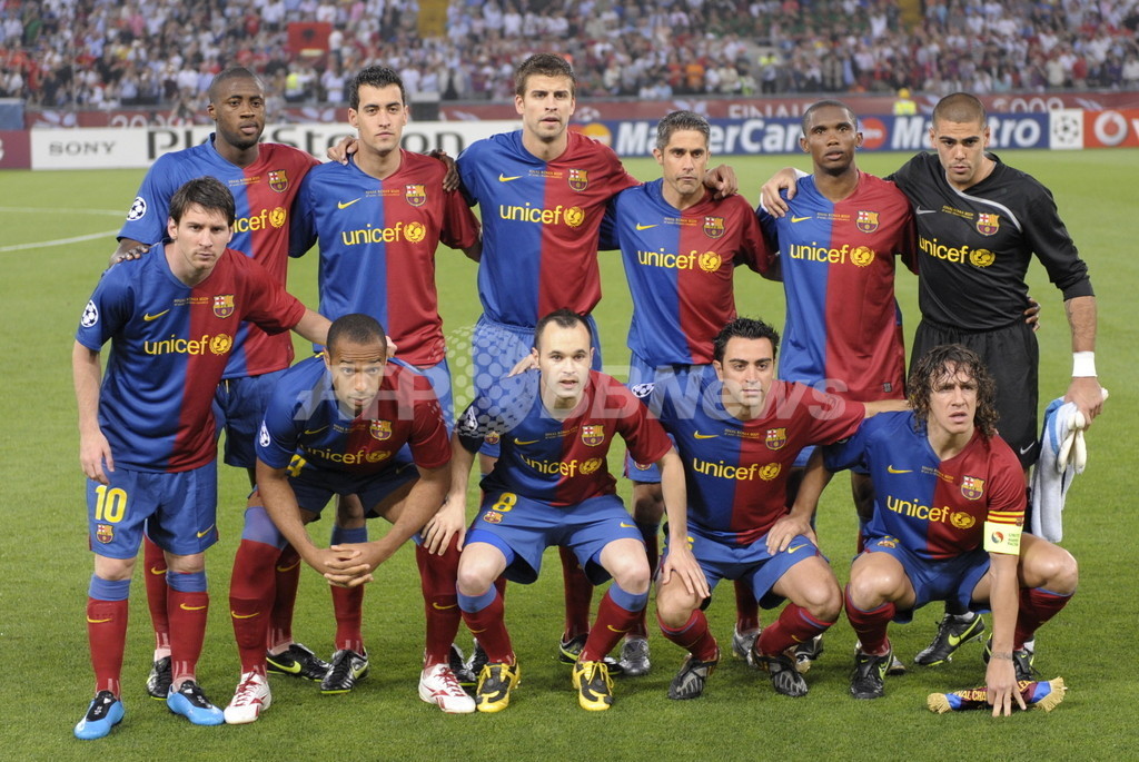 優勝 2008-09 チャンピオンズリーグ バルセロナ ユニフォーム イニエスタ