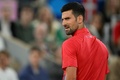 パリ五輪、テニス男子シングルス1回戦。試合に臨むノバク・ジョコビッチ（2024年7月27日撮影）。(c)PATRICIA DE MELO MOREIRA/ AFP