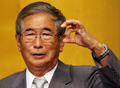 都内で「読売国際経済懇話会（YIES）」に招かれ演説する石原慎太郎（Shintaro Ishihara）東京都知事（2007年7月6日撮影）。(c)AFP/TOSHIFUMI KITAMURA