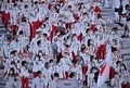 国立競技場で開催された東京五輪の開会式で、入場行進する日本選手団（2021年7月23日撮影）。(c)Ben STANSALL / AFP