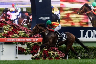 モーリスが香港カップ制す、ヴァーズはサトノクラウンが優勝 写真6枚