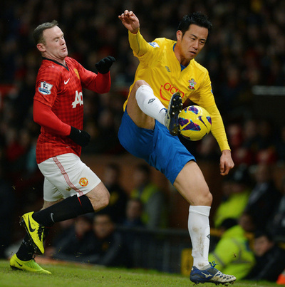 マンチェスター・ユナイテッドがサウサンプトン破る、ルーニーが2得点