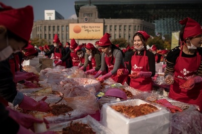 韓国の「キムチ赤字」17年は最高額に、低価格の中国産に押され